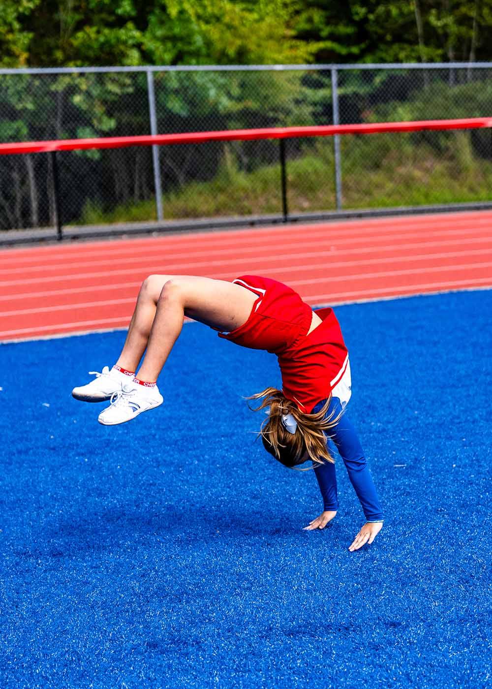 Sideline cheer photo