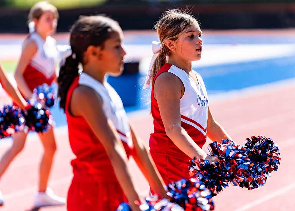 Sideline cheer photo
