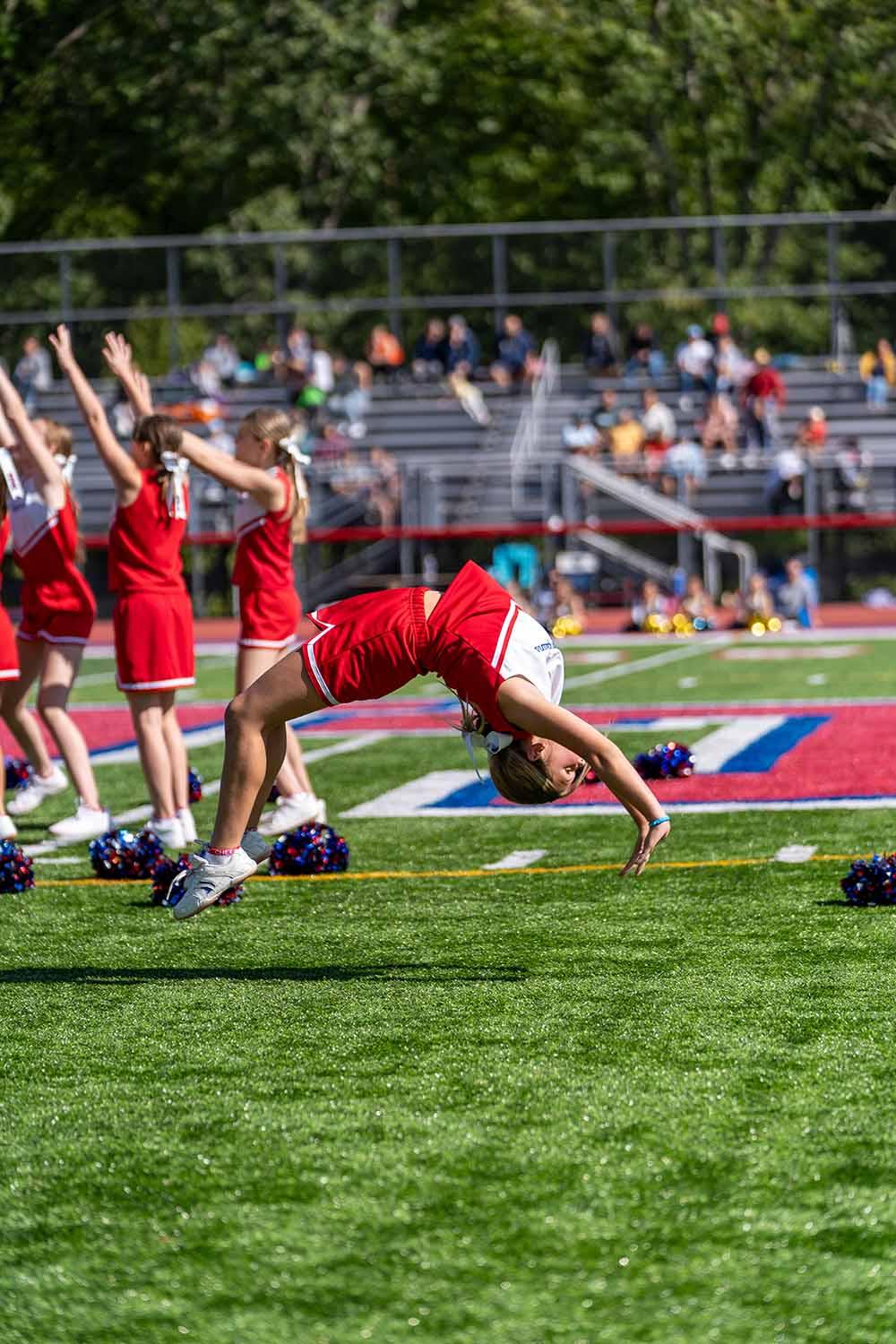 Sideline cheer photo