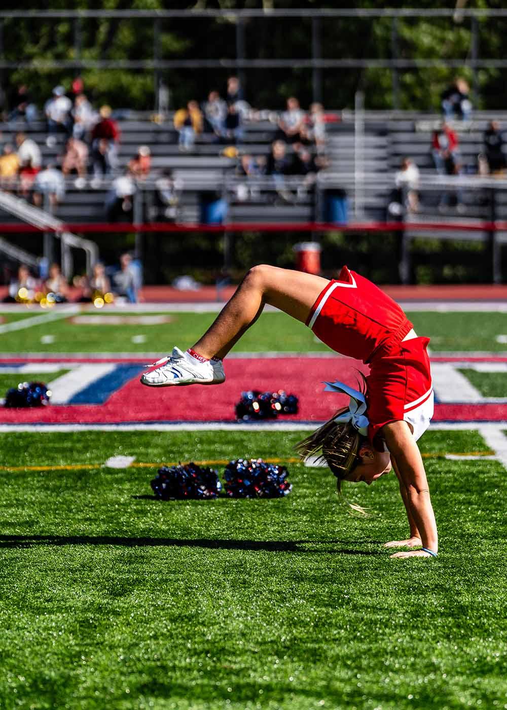 Sideline cheer photo