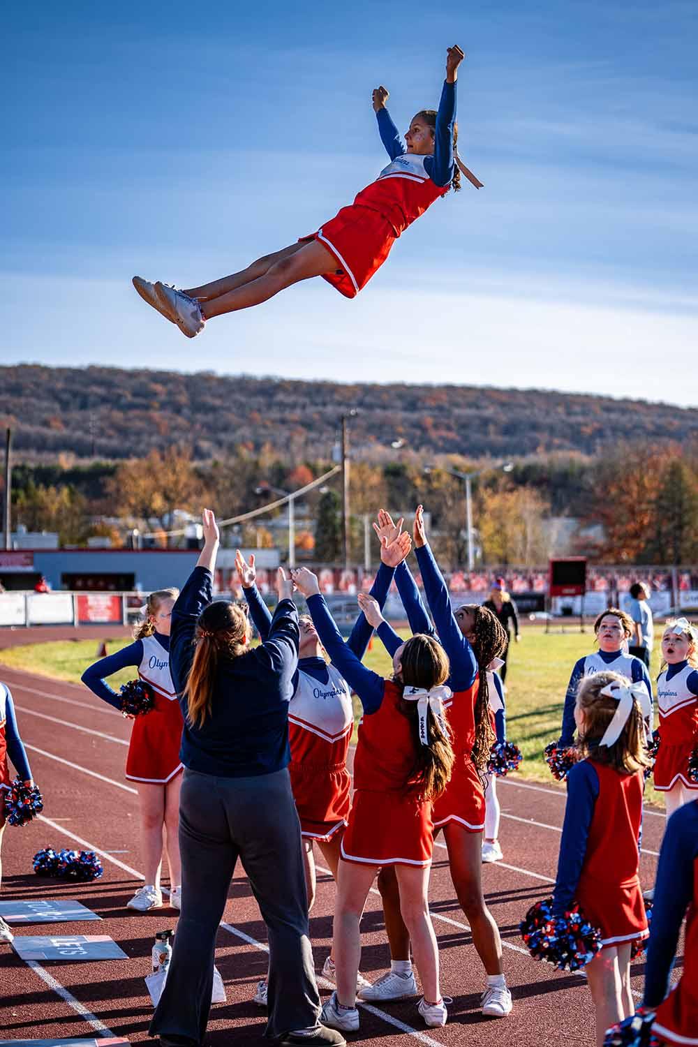 Sideline cheer photo