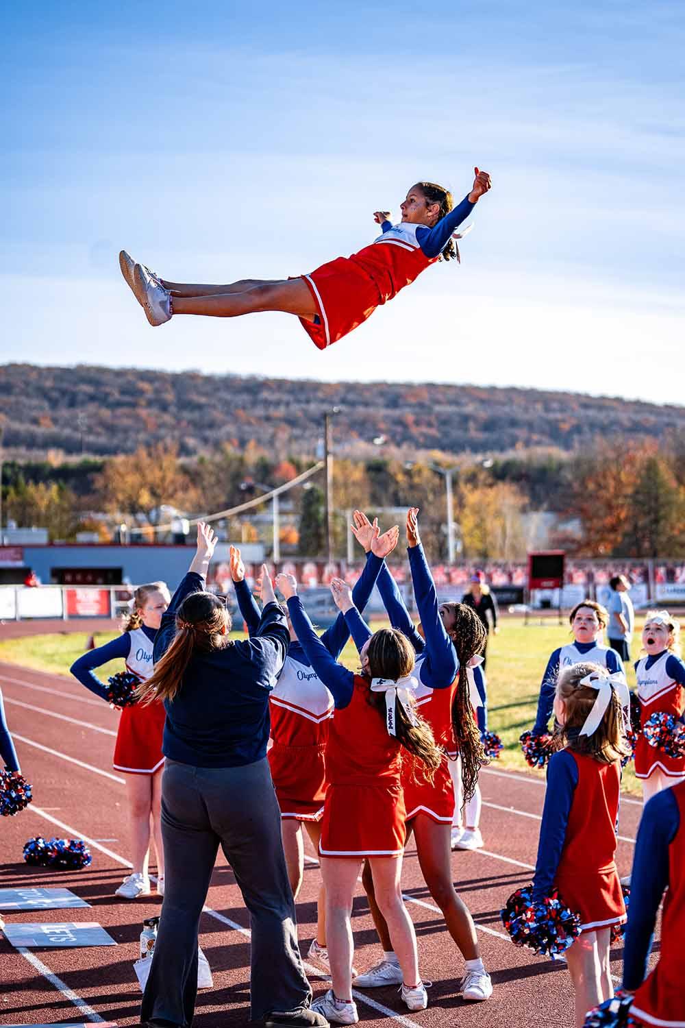 Sideline cheer photo