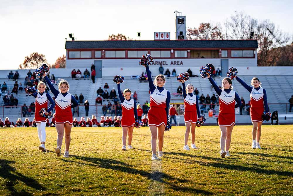 Sideline cheer photo