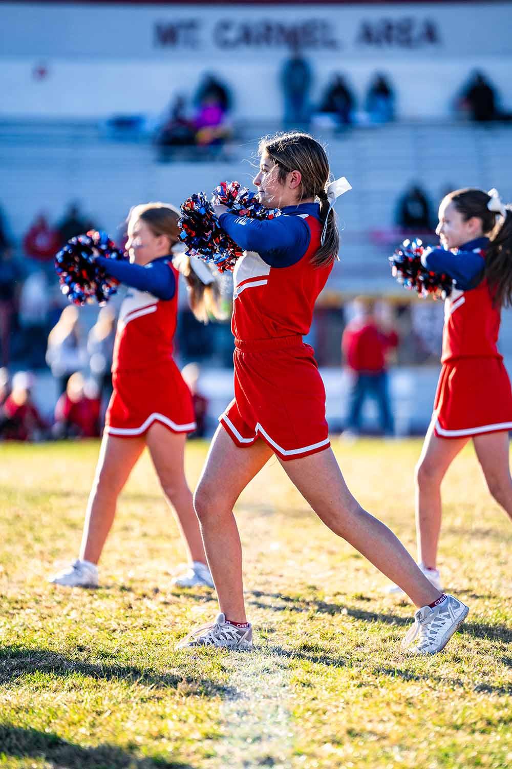 Sideline cheer photo