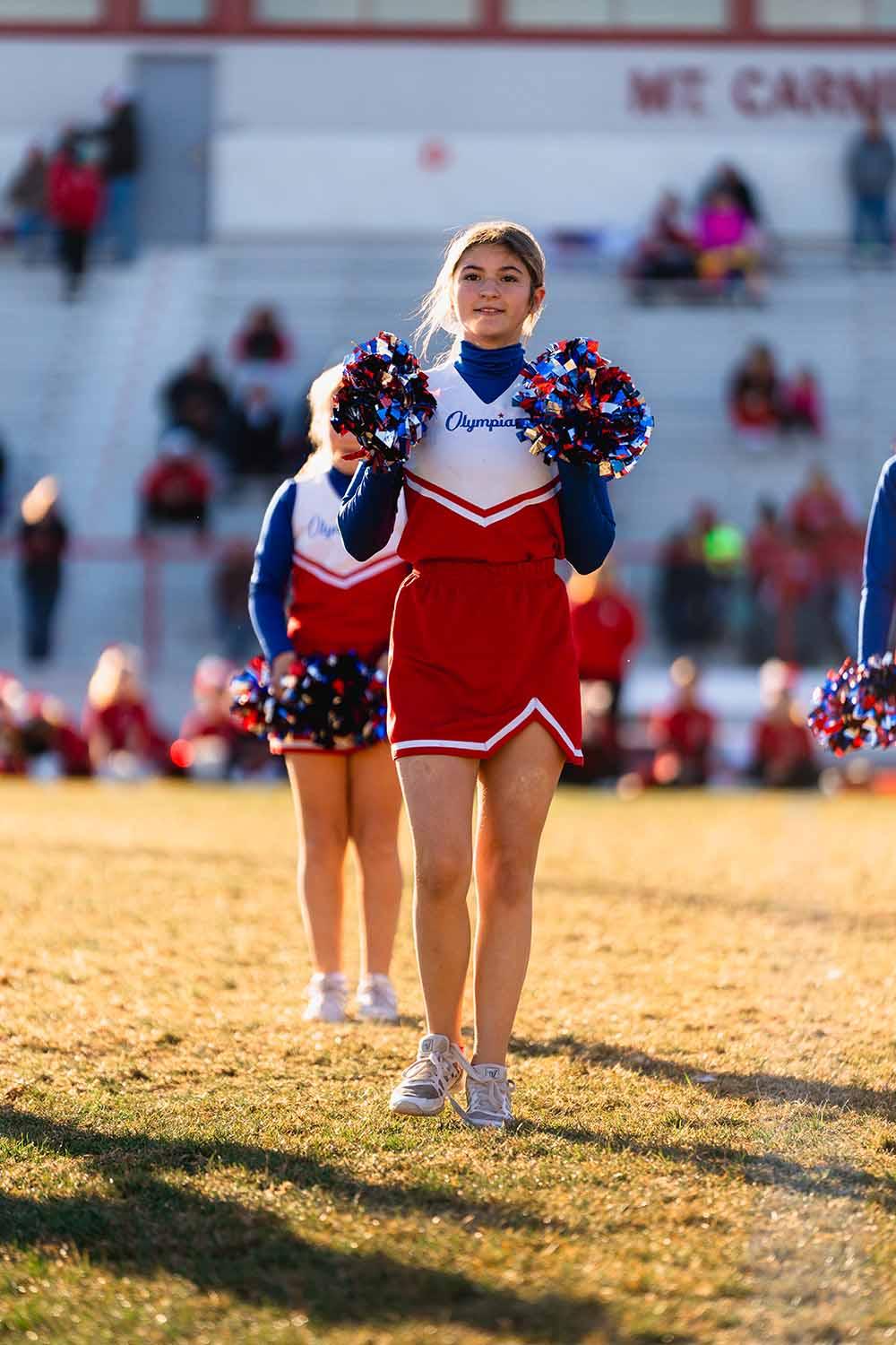 Sideline cheer photo