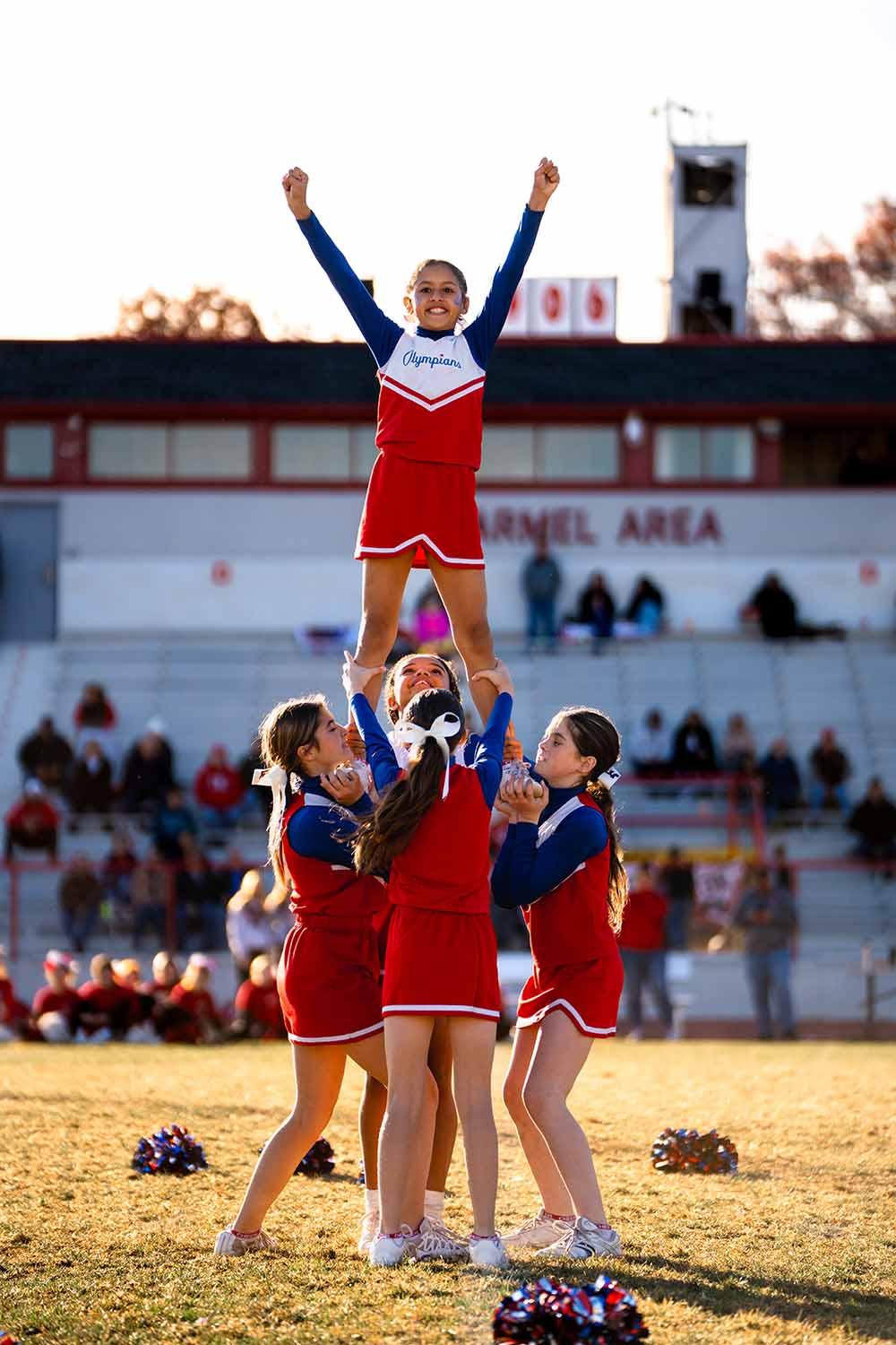 Sideline cheer photo