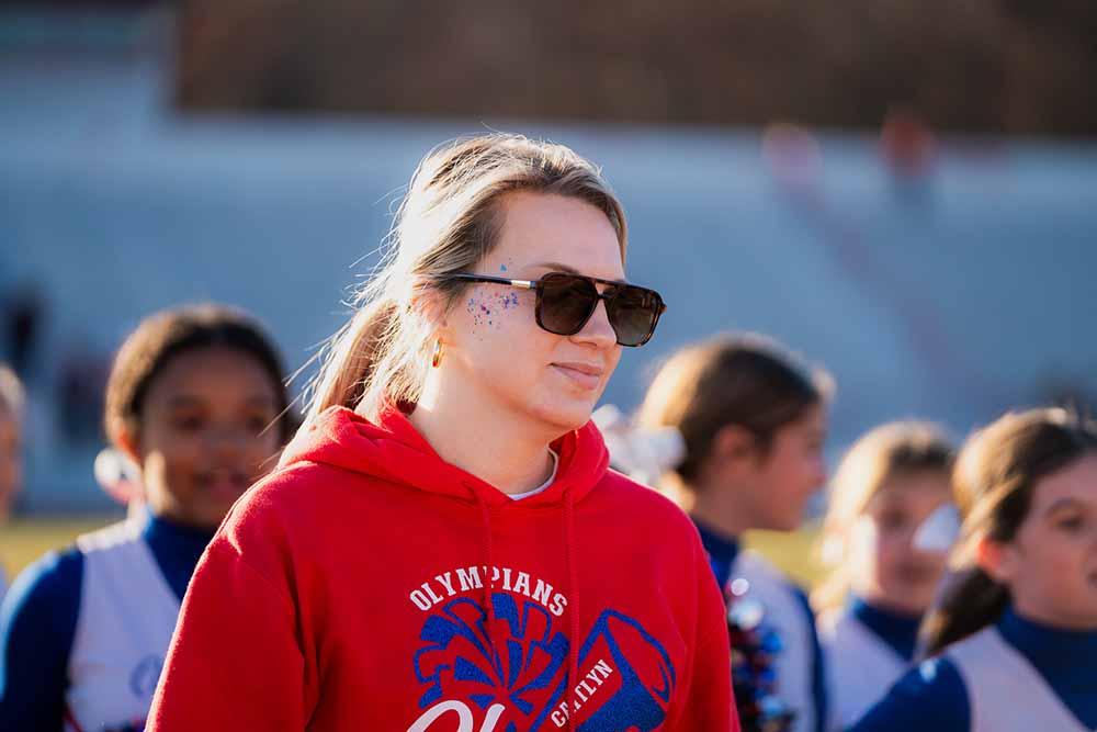 Sideline cheer photo