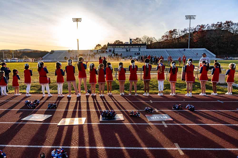 Sideline cheer photo