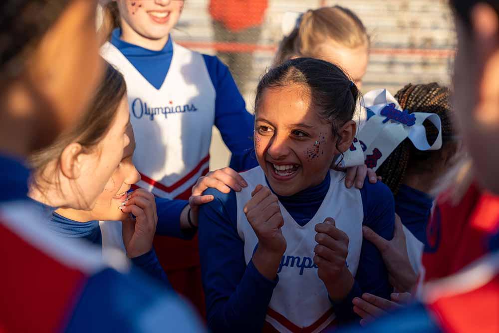 Sideline cheer photo