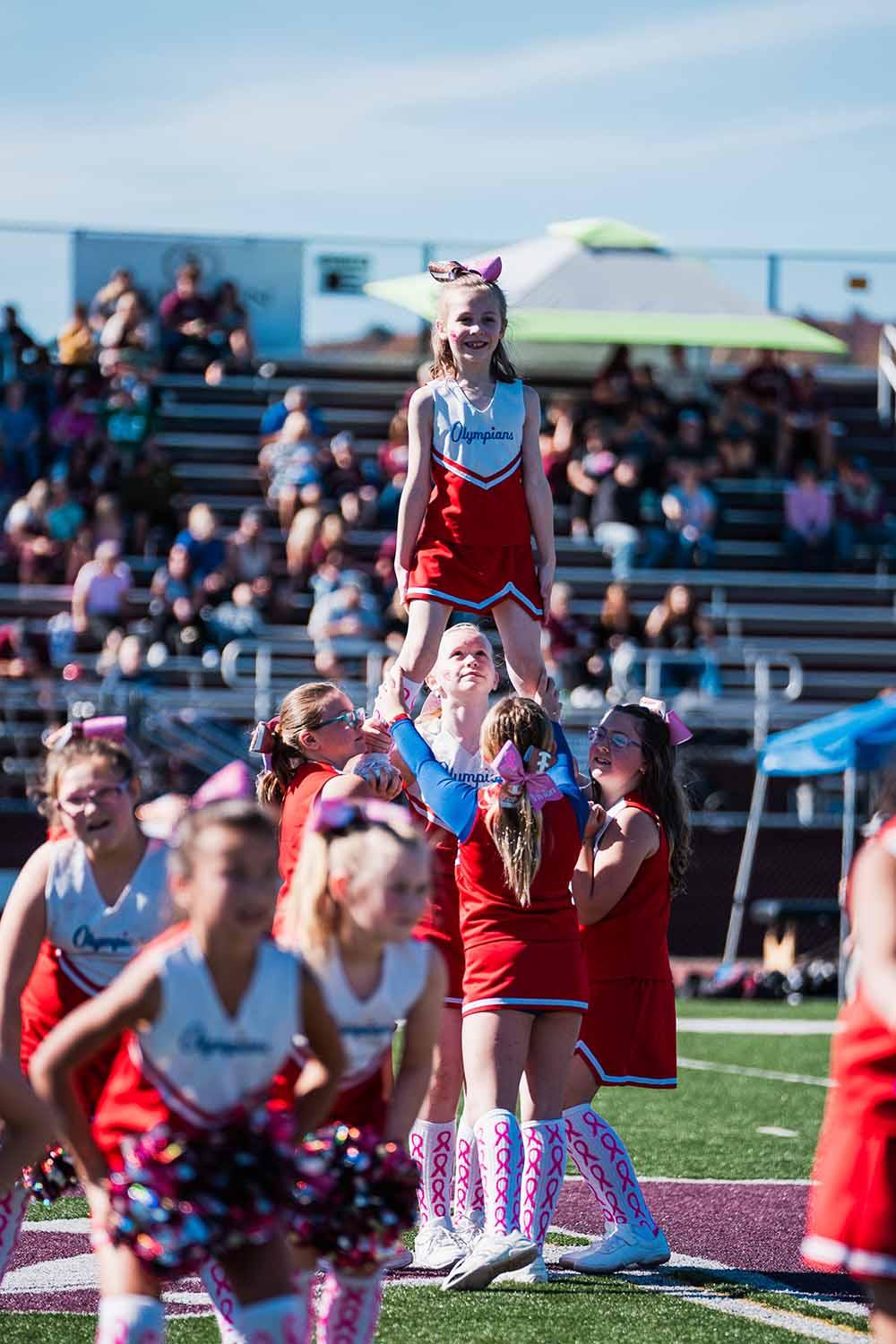 Sideline cheer photo