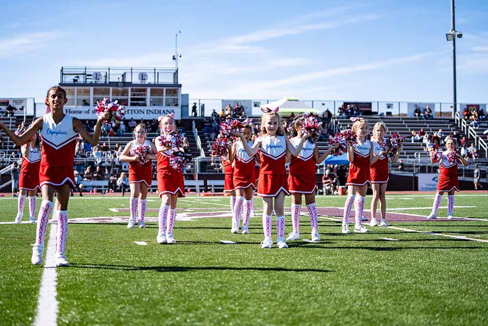 Sideline cheer photo