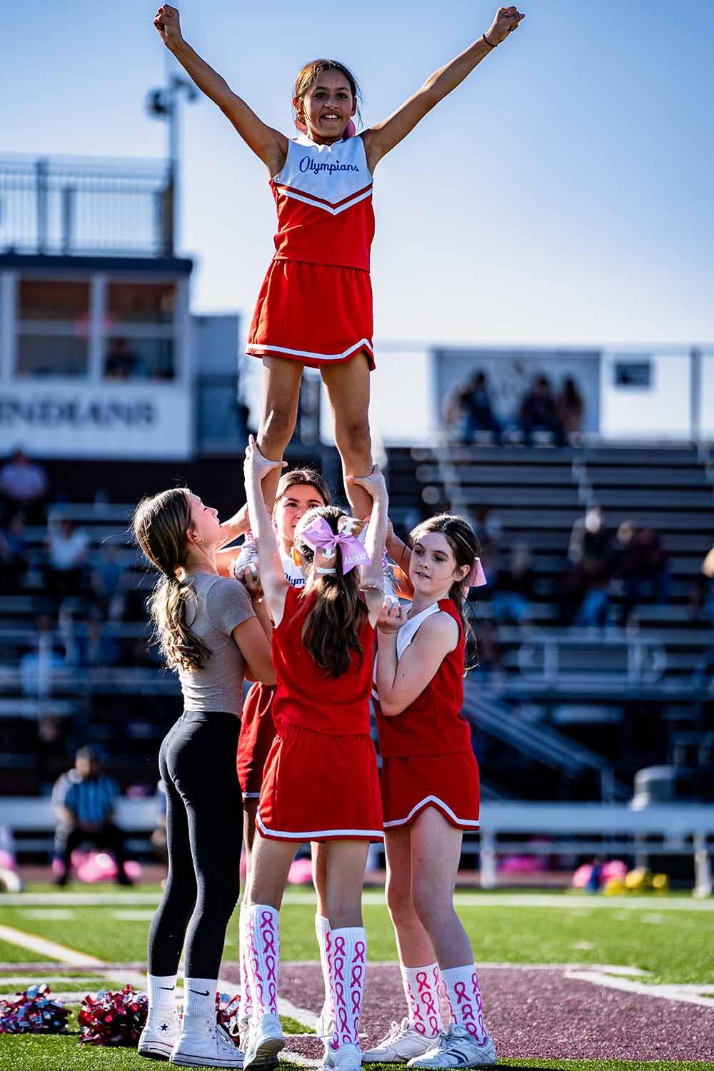 Sideline cheer photo