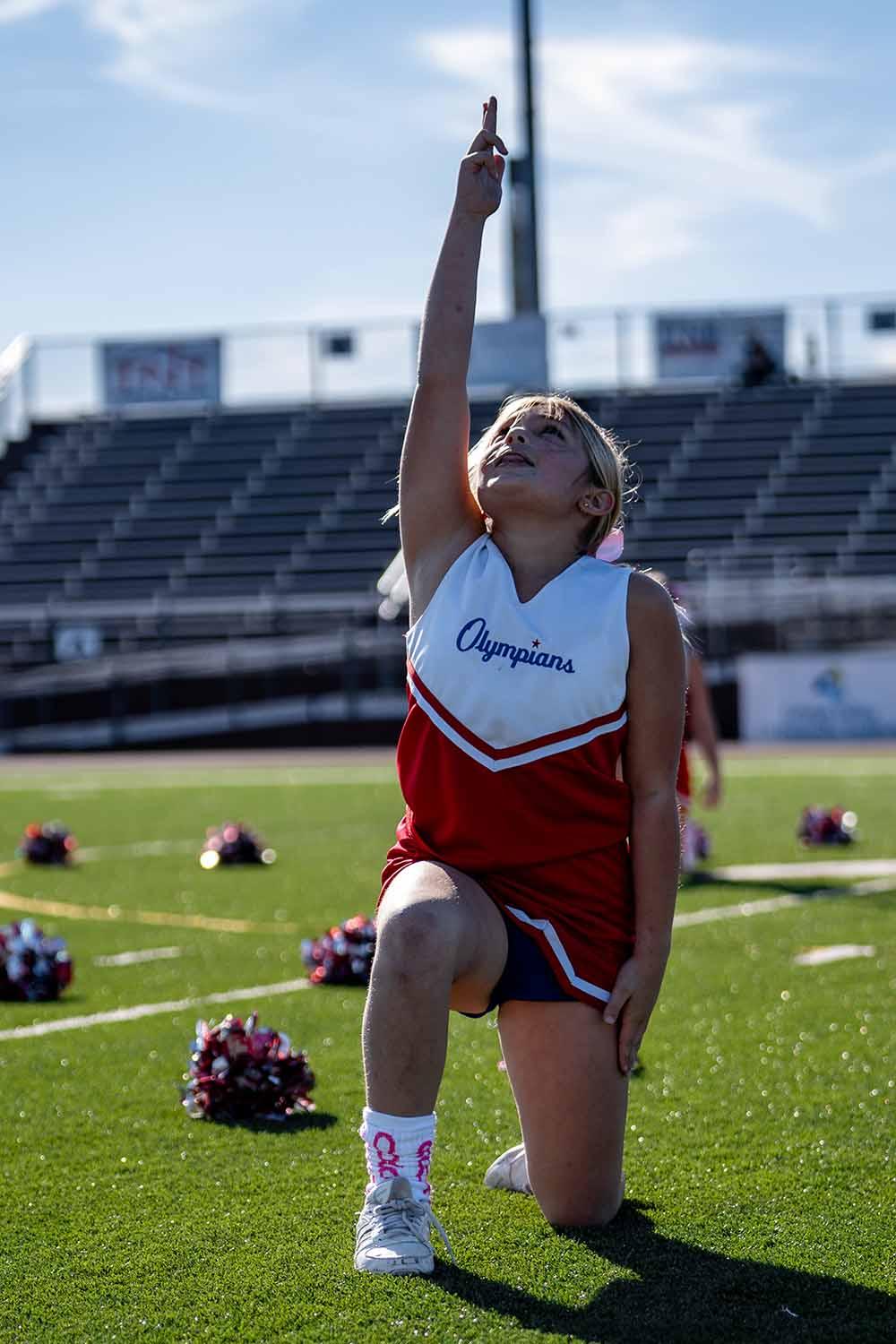 Sideline cheer photo